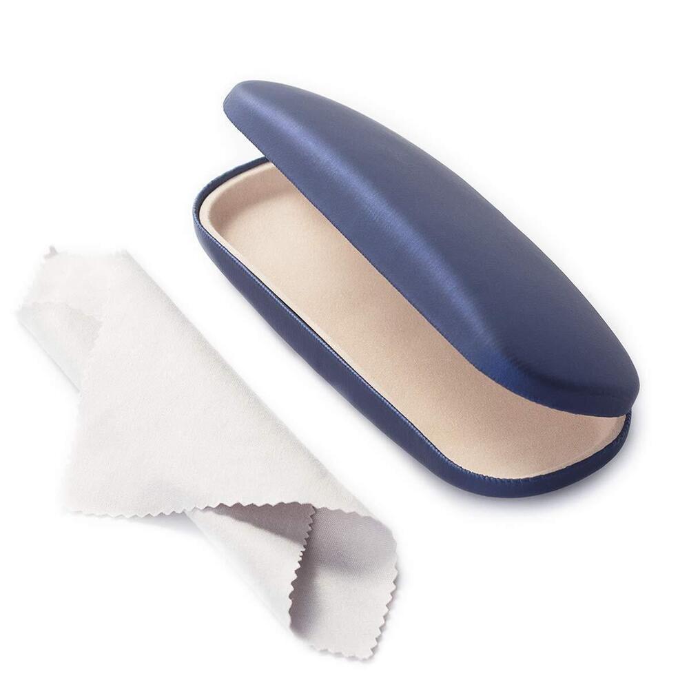 7538 Unisex Hard Shell Eyeglasses Cases, Protective Case For GlassesBlue
